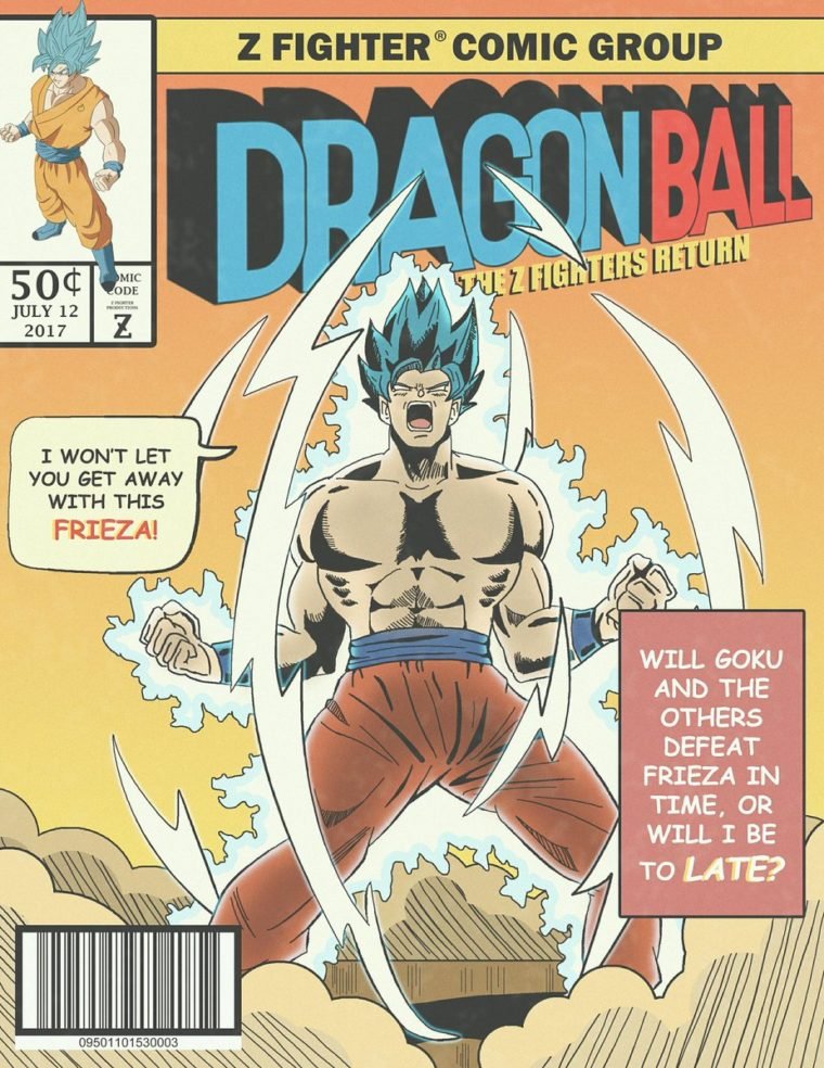 Essas capas de Dragon Ball no estilo Marvel vão aumentar o seu ki -  NerdBunker